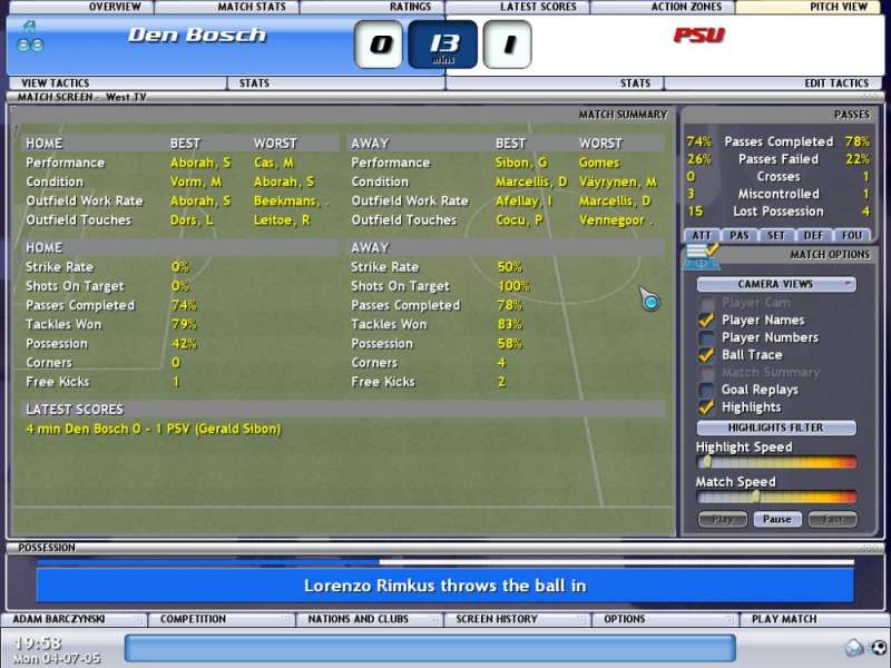 games similar to Championship Manager 2006
