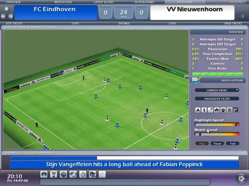 games like Championship Manager 2007